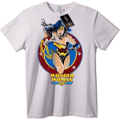NOONEBRAND Тениска Wonder Woman - 7XL, White