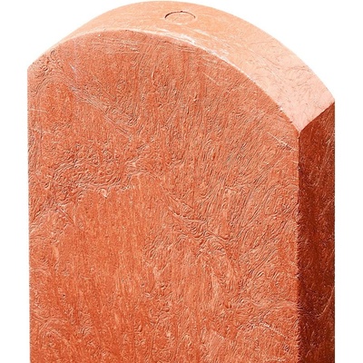 Transform Plotová lať, 150 × 7,8 × 2,1 cm, cihlová, traplast, půlkulatá 36054