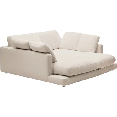 Kave Home Gala 210 cm béžová látková