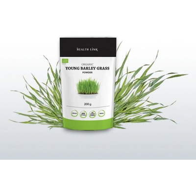 Health Link Mladý jačmeň v prášku Bio 200 g