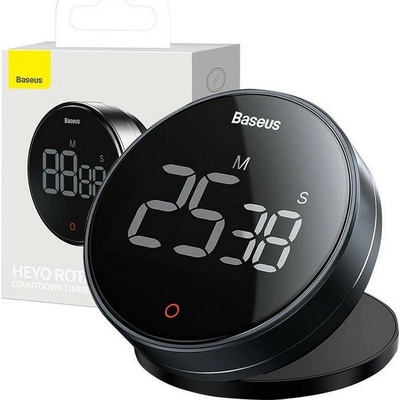 Baseus Heyo Pro Červenáačný časovač Elektronický časovač sivý (Fmds000013)
