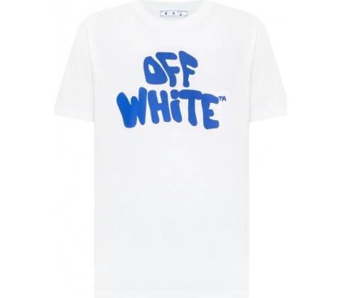 Off white Logo white tričko