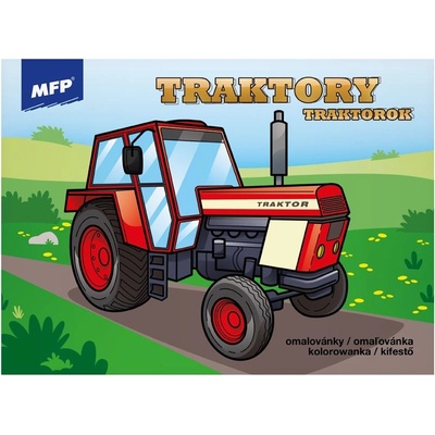 Omaľovánky A5 Traktory MFP 5301039