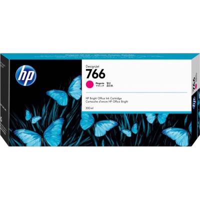 HP 766 Magentaлен патрон, 300 ml (P2V90A)