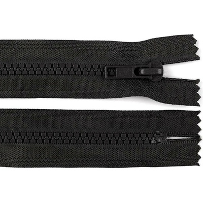 Kostěný zip No 5 délka 18 cm Varianta: 322 černá, Balení: 1 ks