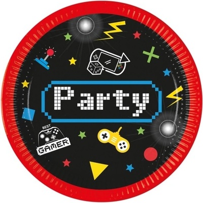 Procos Tanieriky papierové Gaming Party 23 cm