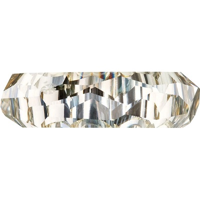 Preciosa Prsten Créativité ze žlutého českého křišťálu Preciosa Blond Flare S000 59