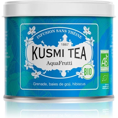 Kusmi Tea Плодов чай AQUAFRUTTI, 100 г насипен чай в кутия, Kusmi Tea (KUSMI21683A1070)