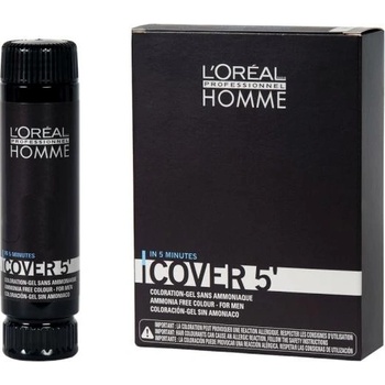L'Oréal Homme Cover 5 Hair Color 3 tmavo hnedá 3 x 50 ml