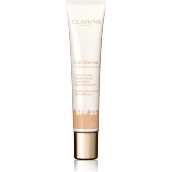Clarins Skin Illusion Tinted Moisturizer тониращ крем SPF 25 цвят 01 40ml
