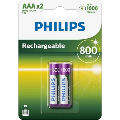 Philips AAA 800 mAh R03B2A80/10