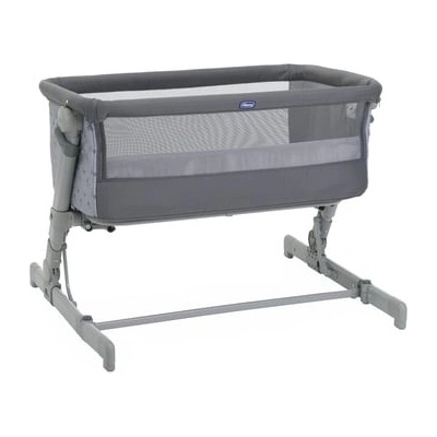 Chicco přístavná postýlka NEXT2ME GO dark grey