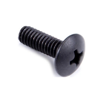 Chicago Screws Chicago šroub, Oválná hlava 8-32 PHILLIPS (12,7 mm) - černý – Zboží Dáma