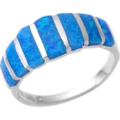 Jan Kos jewellery Stříbrný prsten s opálem MHT 2002 SL