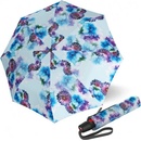 Knirps T.200 Blooming elegantný plne automatický dáždnik modrý