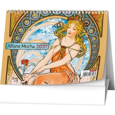 Baloušek stolní Alfons Mucha 21 × 15 cm 2027