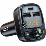 Blavec Блутут FM трансмитер и зарядно за кола за мобилни устройства - Blavec TR-06 Bluetooth FM Transmitter and Car Charger (TFMFTR06-B)