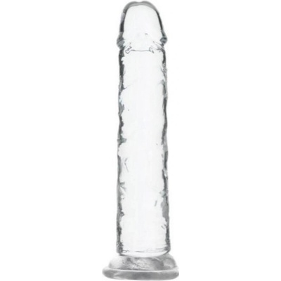 Crystal Addiction Transparent Dildo 18 cm