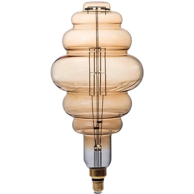 Optonica LED žárovka E27 BD200 Golden Glass Stmívatelná 8W Teplá bílá