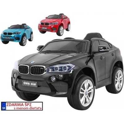 Elcars Elektrické auto BMW X6M lakované červené