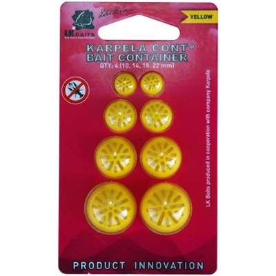 LK Baits Karpela Cont se zářezy - žlutá (yellow)