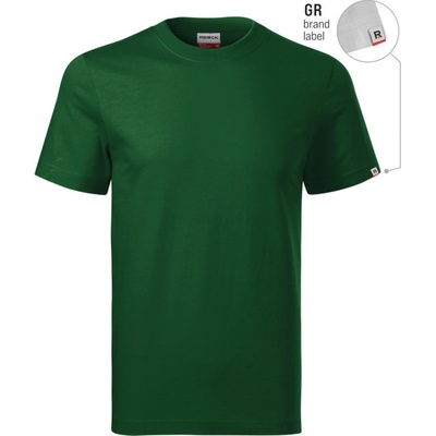 Rimeck tričko Recall R07 krátký rukáv unisex MAL-R07GR13 zelené lahvově