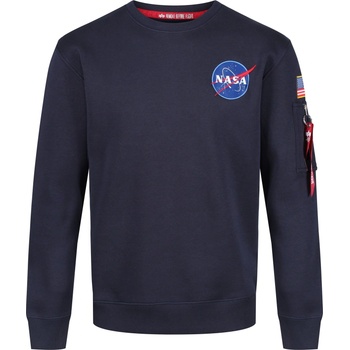 Alpha Industries Блуза Alpha Industries Space Shuttle Sweater - Blue