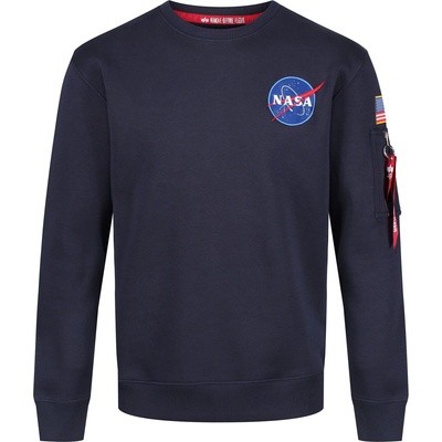 Alpha Industries Блуза Alpha Industries Space Shuttle Sweater - Blue