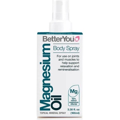 BetterYou Magnésiový olej tělový sprej 100 ml
