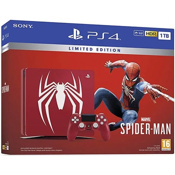 Sony PlayStation 4 Slim 1TB (PS4 Slim 1TB) Marvel Spider-Man Limited Edition