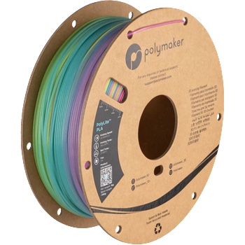 Polymaker PolyLite Luminous PLA Rainbow - 1, 75 mm / 1000 g (PA09001)