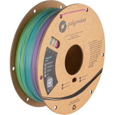 Polymaker PolyLite Luminous PLA Rainbow - 1, 75 mm / 1000 g (PA09001)