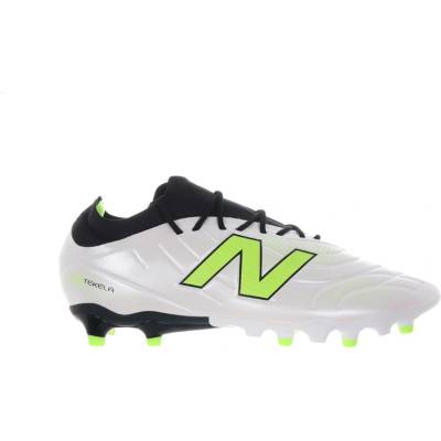 New Balance Мъжки футболни бутонки New Balance Tekela Academy Mens Firm Ground Football Boots - White/Green