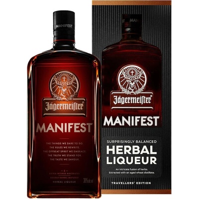 Jägermeister Manifest 38% 1 l (karton)