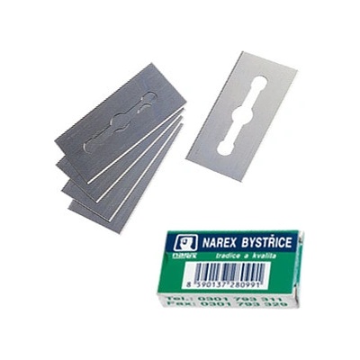 NAREX 8280 99 čepele náhradní do hoblíku 8280 00, 5ks – Zboží Dáma