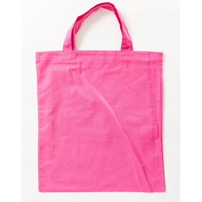 Printwear Bavlnená taška s krátkymi ušami XT002 Pink