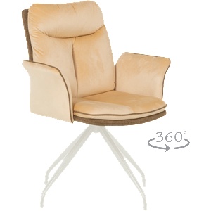 Carmen Трапезен стол marlow 1 - сахара bf 2 (3532396) - tierradesign