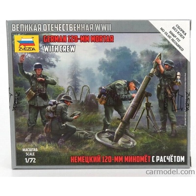 Zvezda Figures German Soldiers With Crew 1945 1:72