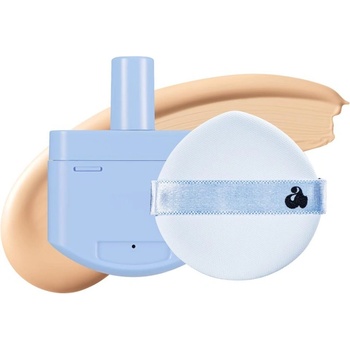 Unleashia Фон дьо тен Babe Skin Baby Blue, 22N, пълнител, 15 g + Гъба за грим