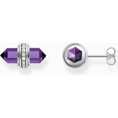 Thomas Sabo náušnice Amethyst H2281-643-13