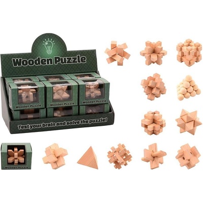 Johntoy JT Ребус от дърво Wooden Puzzle (1008948F)