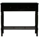 Premier Housewares Черна конзолна маса 33x91 cm Heritage - Premier Housewares (2405810)