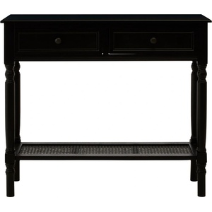 Premier Housewares Черна конзолна маса 33x91 cm Heritage - Premier Housewares (2405810)