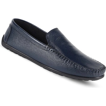 Image 1 of GERARDINO Мъжки обувки от естествена кожа - Тъмно сини 3001 (1017_Тъмносин)