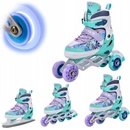 Korčule na ľad meteor blueberry 4v1