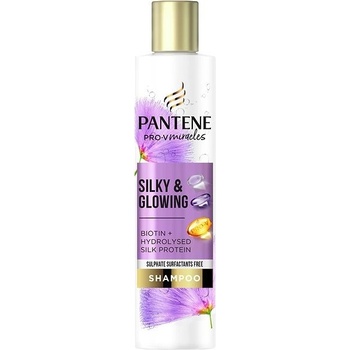 Pantene Miracles Silky & Glowing šampon 225 ml