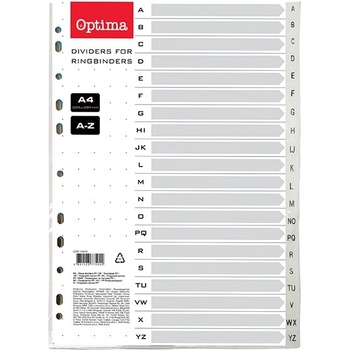 OPTIMA Регистър OPTIMA A/4 plastic A-Z 128220 (128220)