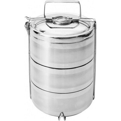 Orion Nerezový termojídlonosič 3 patra, 3 patra