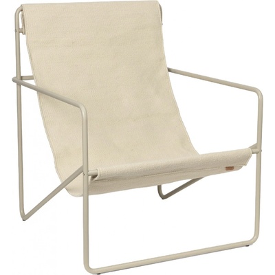 FERM LIVING Křeslo Desert Lounge, Cashmere / Cloud