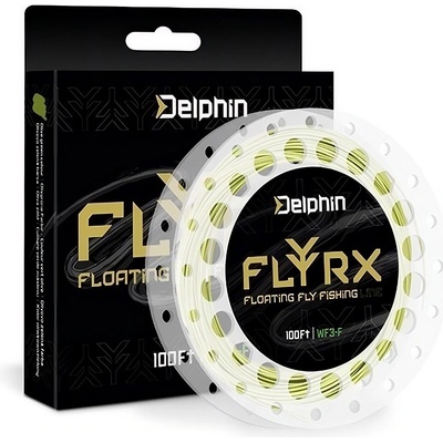 Muškařská šňůra Delphin FLYRX WF3-F / 100 FT